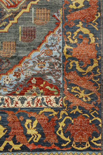 Garous Bijar Handwoven Tribal Rug, J81360