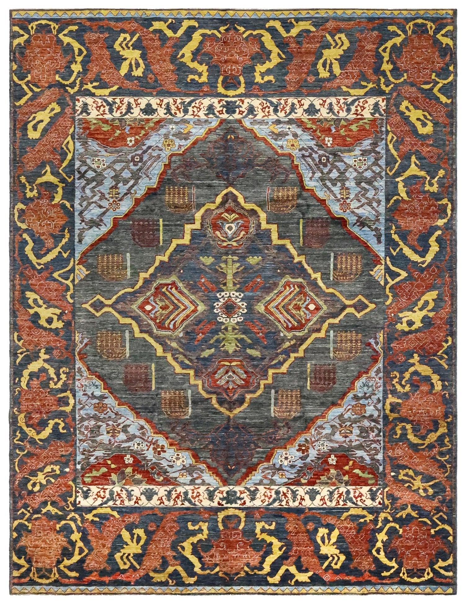 Garous Bijar Handwoven Tribal Rug | Landry & Arcari – Landry & Arcari ...