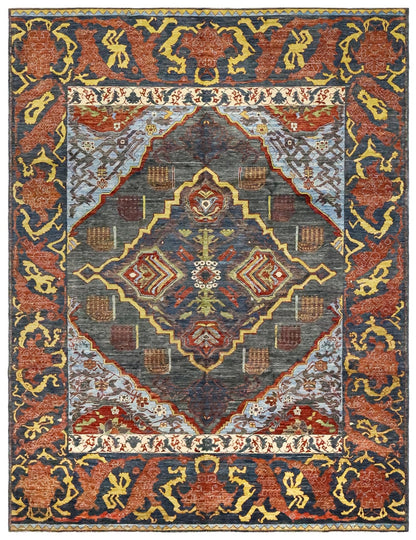 Garous Bijar Handwoven Tribal Rug