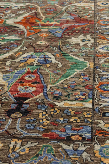 Garous Bijar Handwoven Tribal Rug, J81418