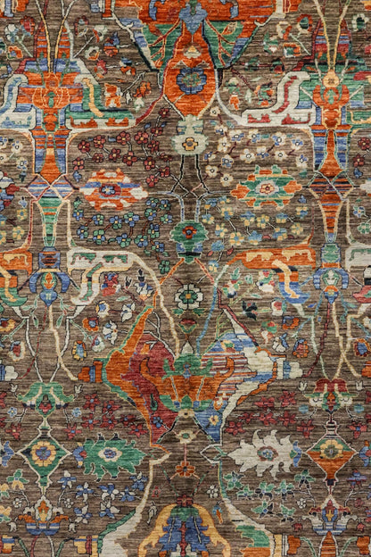 Garous Bijar Handwoven Tribal Rug, J81418
