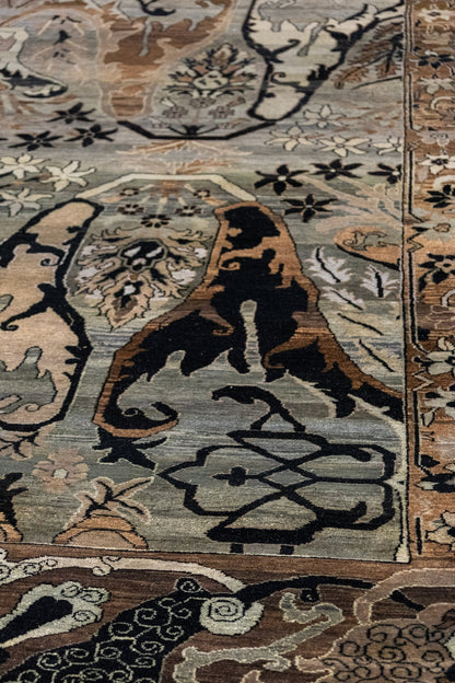 Garous Bijar Handwoven Tribal Rug, J88457