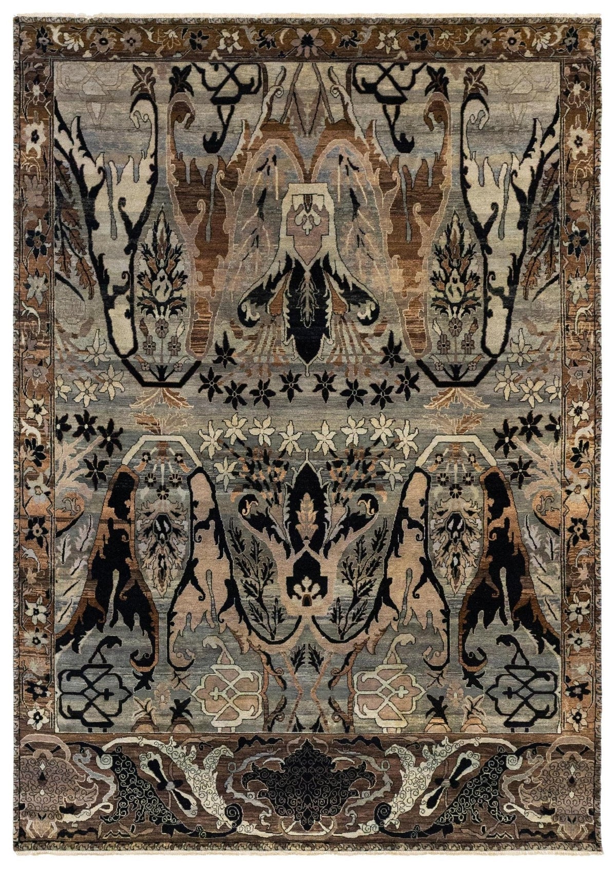 Garous Bijar Handwoven Tribal Rug