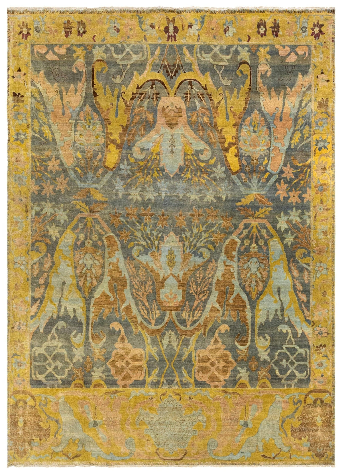 Garous Bijar Handwoven Tribal Rug