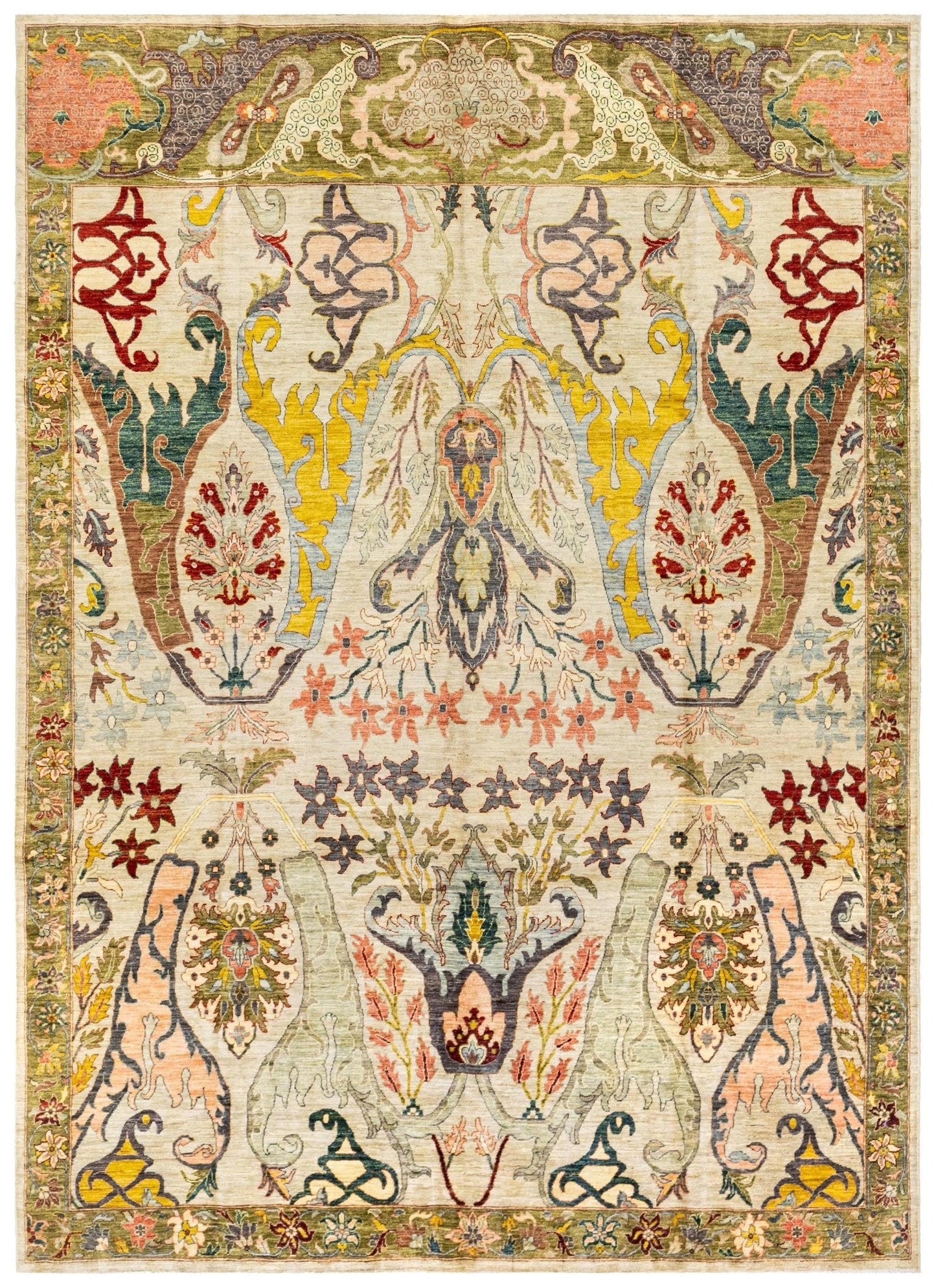 Garous Bijar Handwoven Tribal Rug