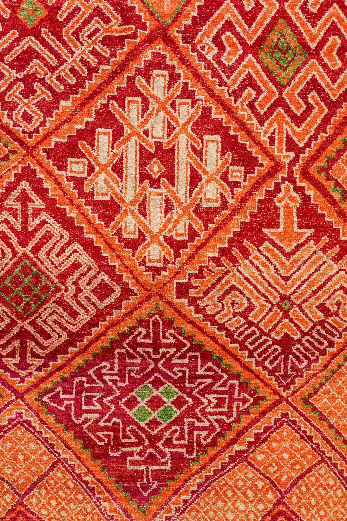 High Atlas Design Handwoven Tribal Rug, J80583