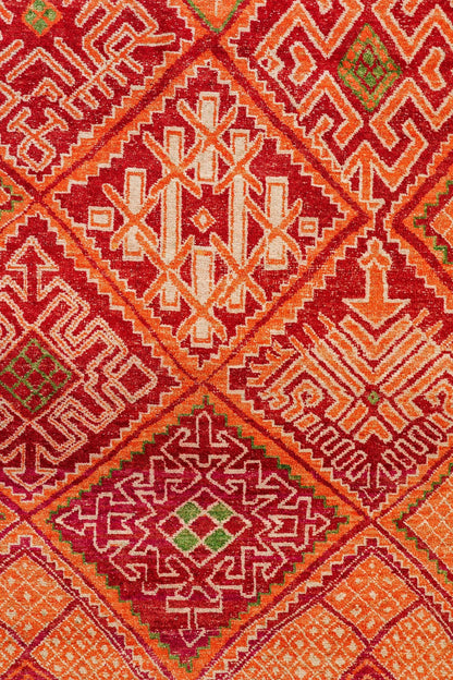 High Atlas Design Handwoven Tribal Rug, J80583