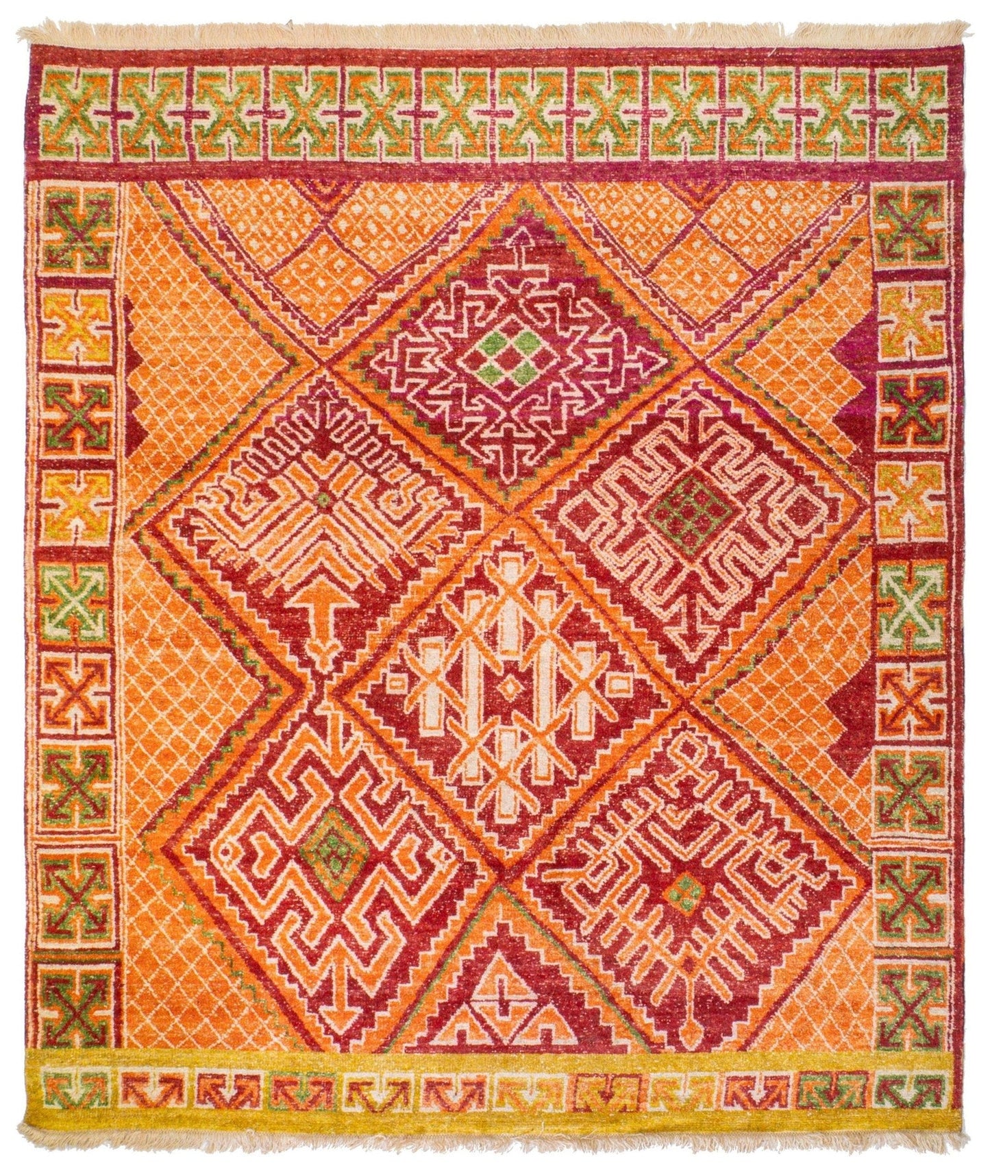 Garous Bijar Handwoven Tribal Rug