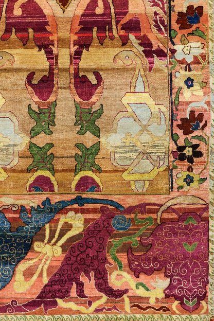 Garous Bijar Handwoven Tribal Rug, J80590