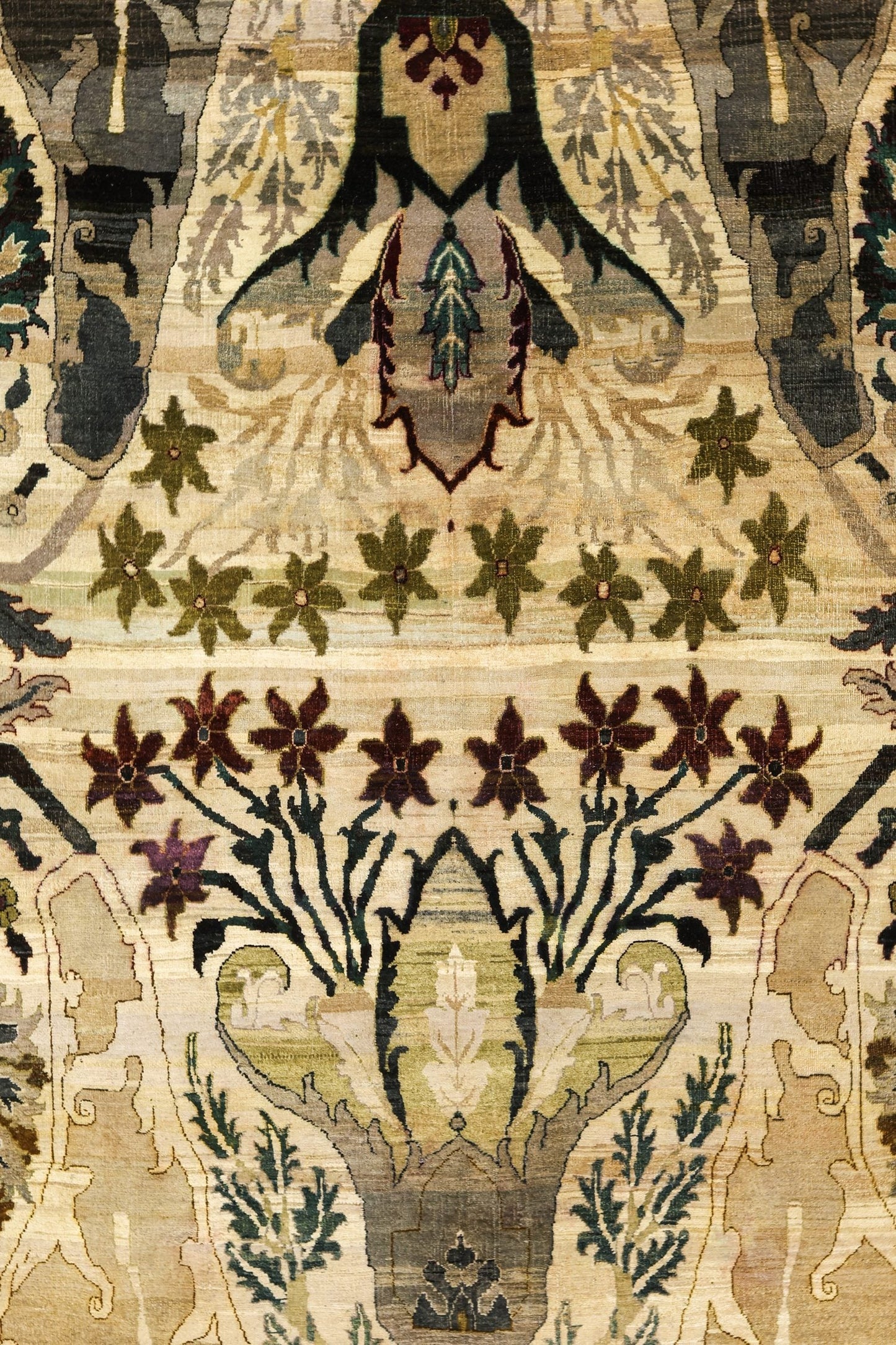 Garous Bijar Handwoven Tribal Rug, J80593