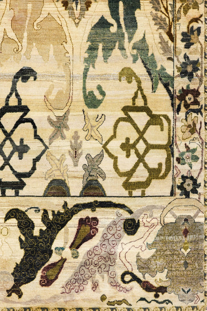 Garous Bijar Handwoven Tribal Rug, J80593