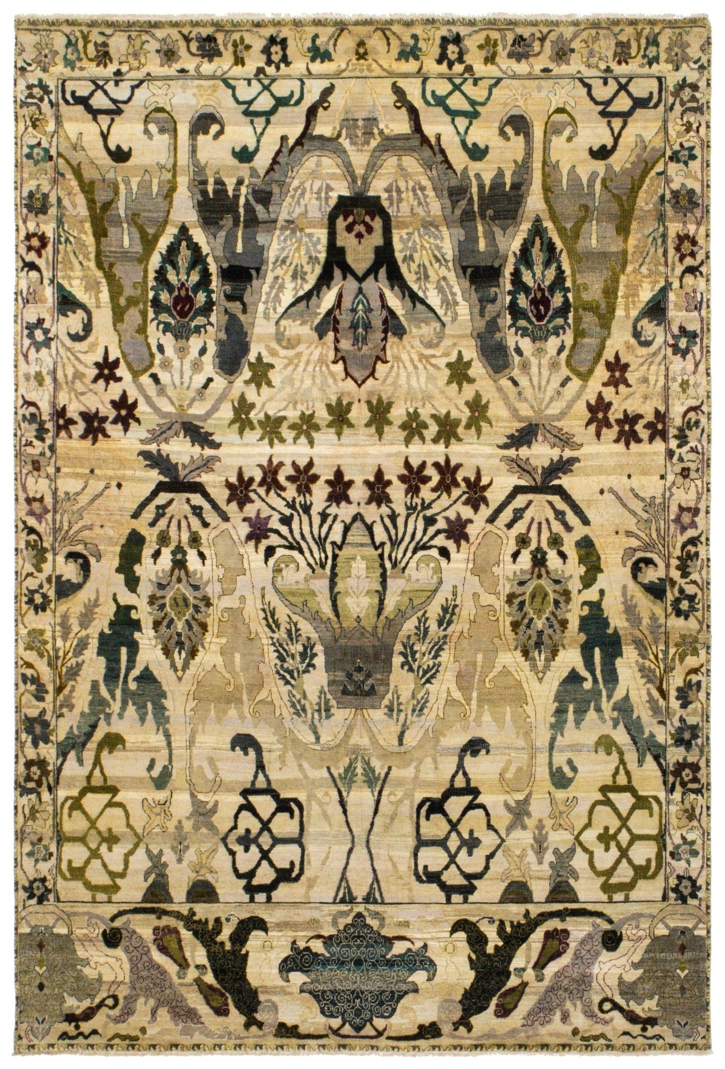 Garous Bijar Handwoven Tribal Rug