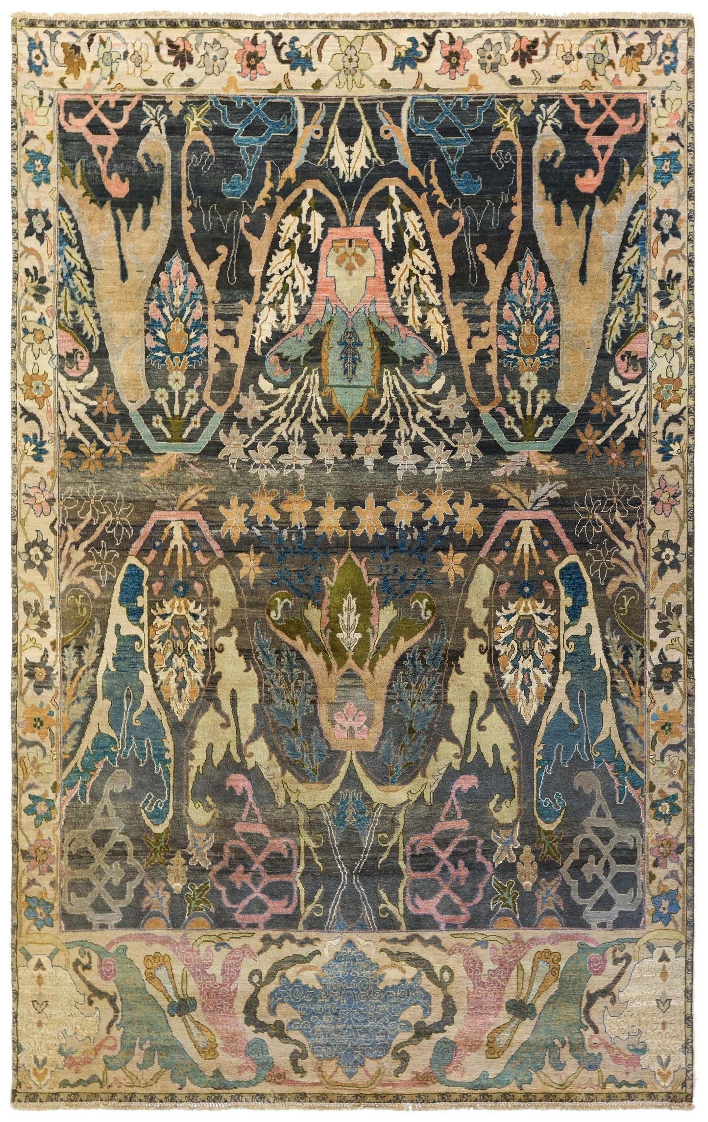 Garous Bijar Handwoven Tribal Rug