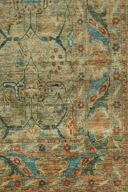 Garous Bijar Handwoven Tribal Rug, J81036