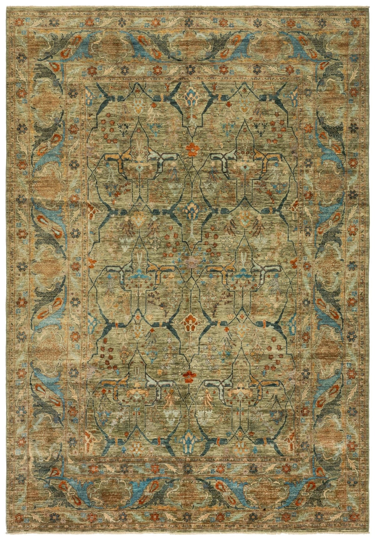 Garous Bijar Handwoven Tribal Rug