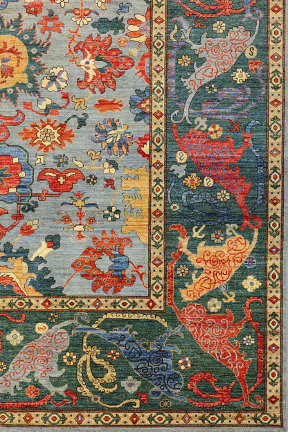 Garous Harshang Handwoven Tribal Rug, J80656