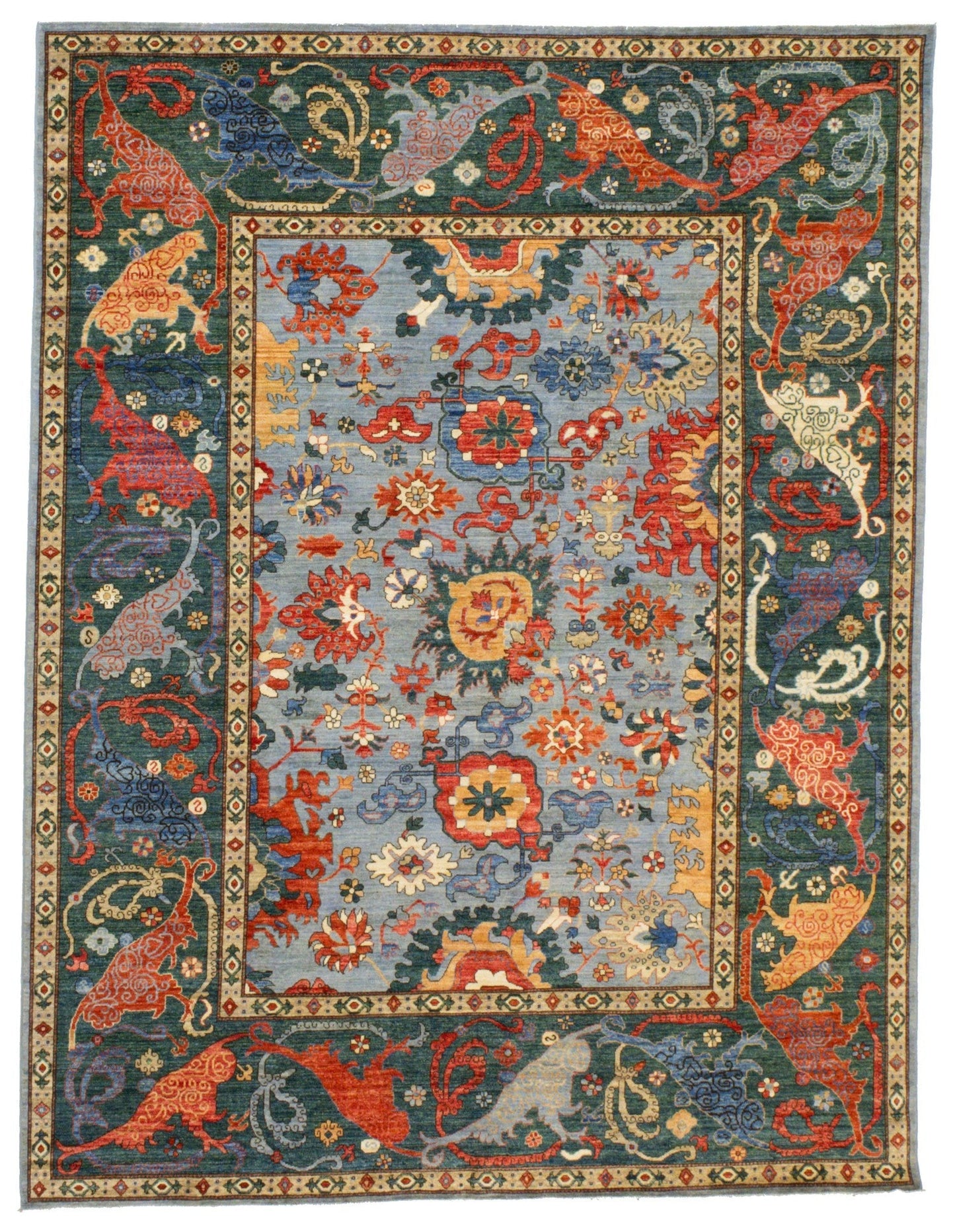 Garous Harshang Handwoven Tribal Rug