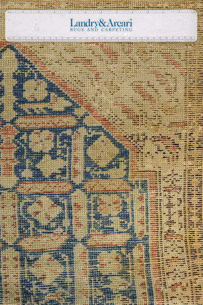 Vintage Ghiordes Handwoven Tribal Rug, J86440