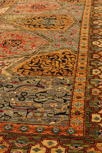 Gonbad Handwoven Tribal Rug, J81038