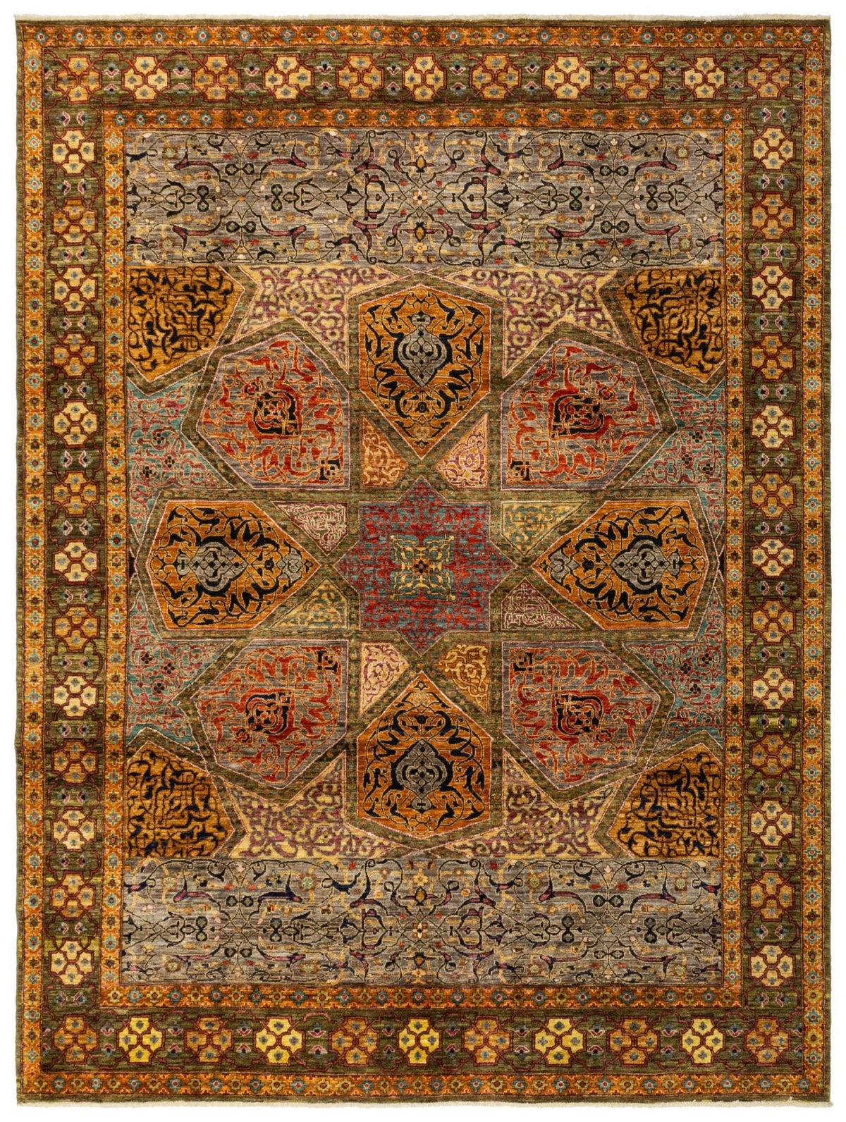Gonbad Handwoven Tribal Rug
