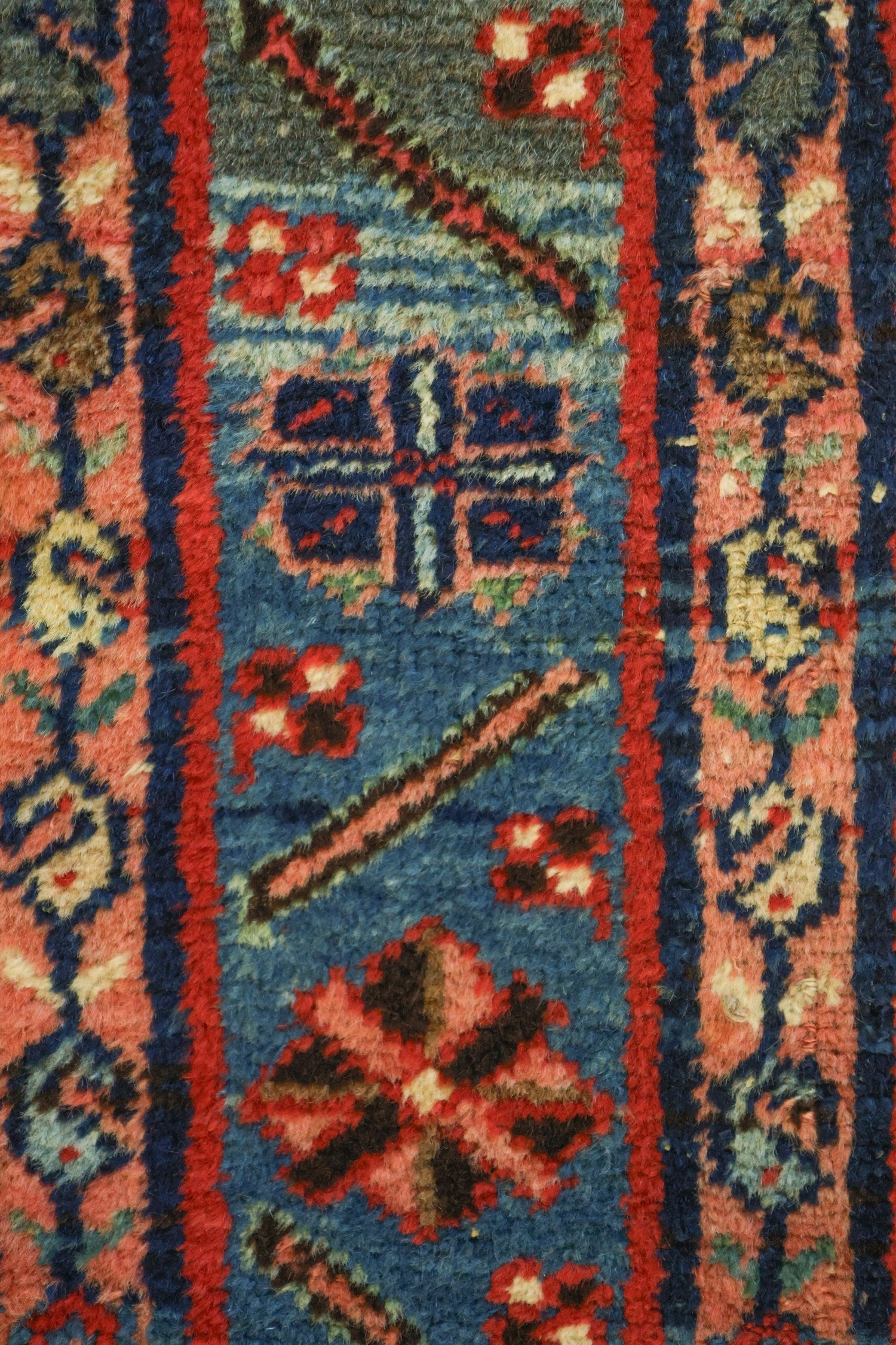 Vintage Hamadan Handwoven Tribal Rug, J69164