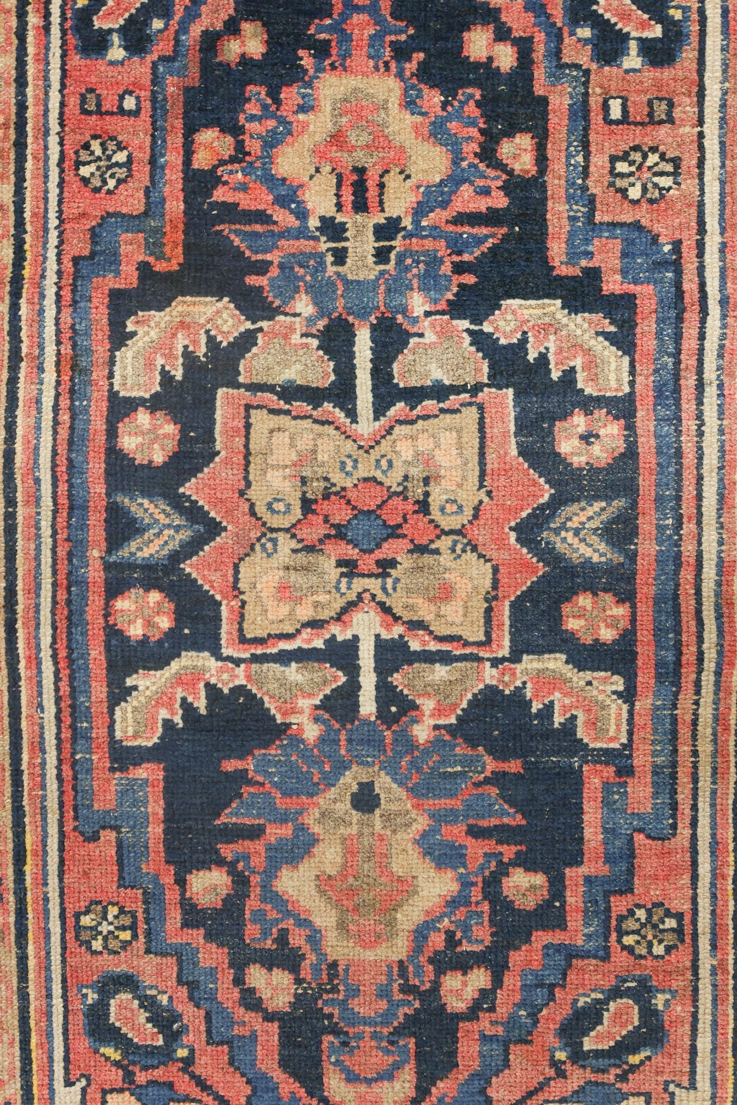 Vintage Hamadan Handwoven Tribal Rug, J70655