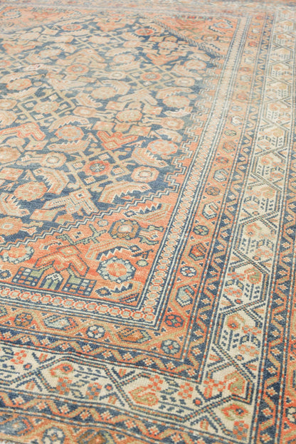 Vintage Hamadan Handwoven Tribal Rug, J73175
