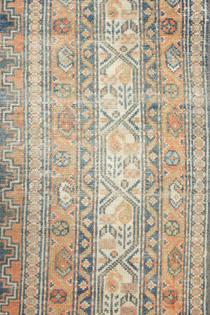 Vintage Hamadan Handwoven Tribal Rug, J73175