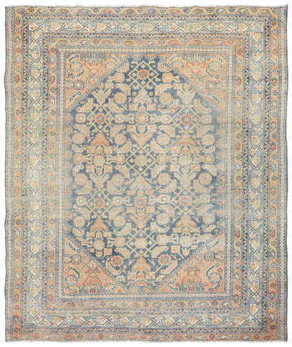 Vintage Hamadan Handwoven Tribal Rug