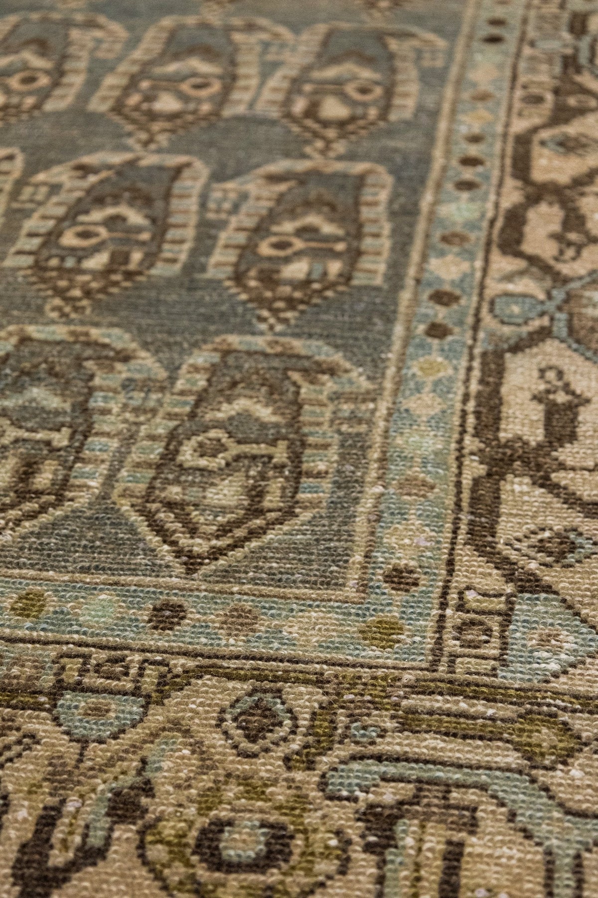 Vintage Hamadan Handwoven Tribal Rug, J75057