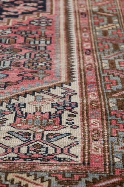Vintage Hamadan Handwoven Tribal Rug, J75221