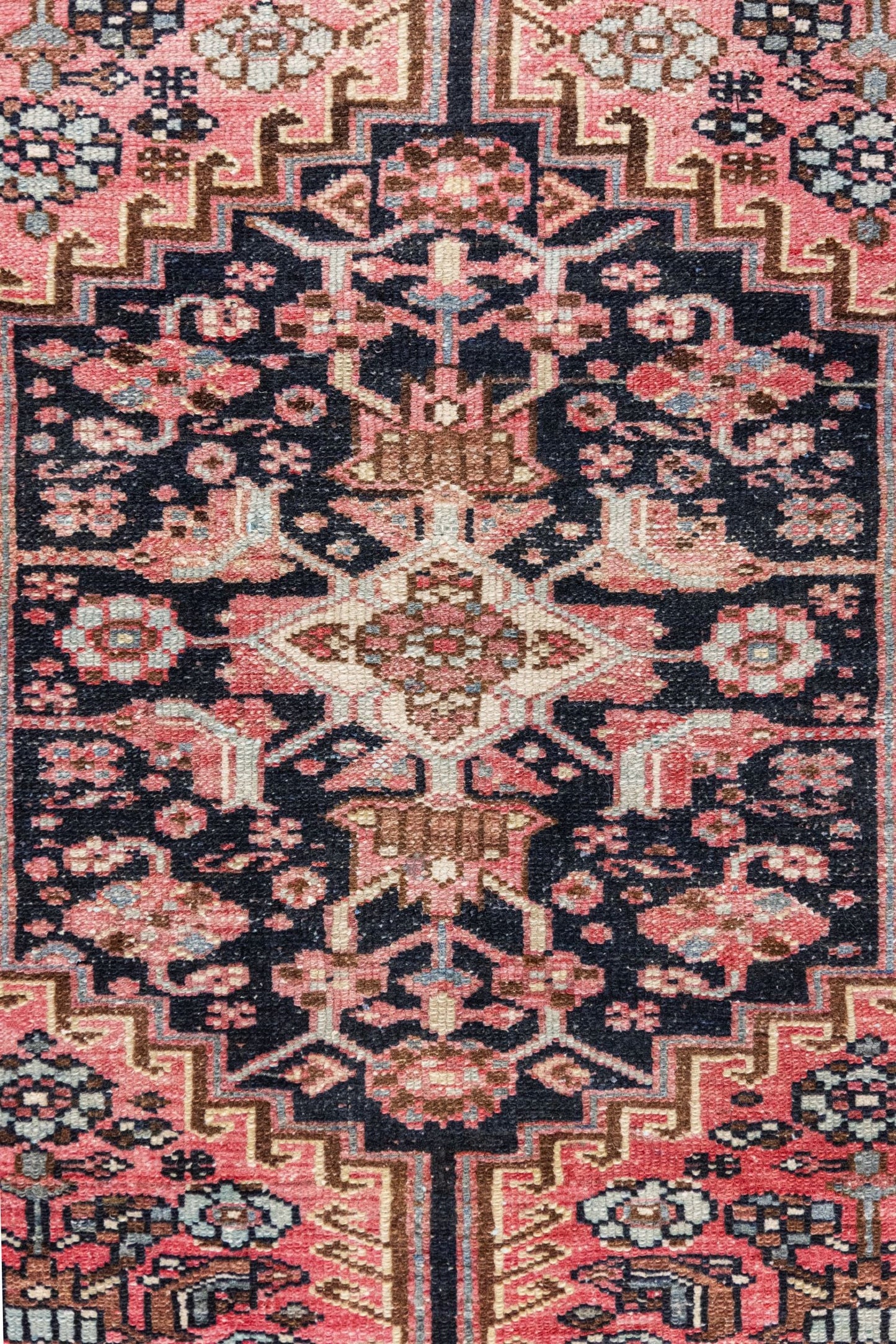 Vintage Hamadan Handwoven Tribal Rug, J75221