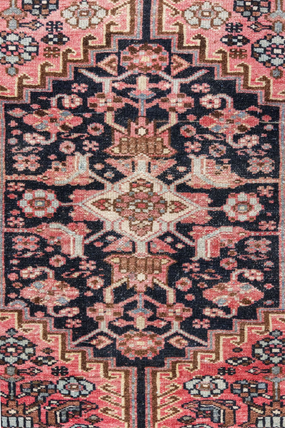 Vintage Hamadan Handwoven Tribal Rug, J75221