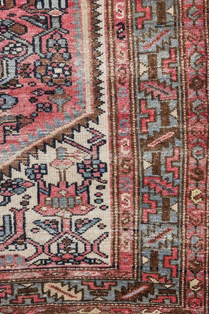 Vintage Hamadan Handwoven Tribal Rug, J75221