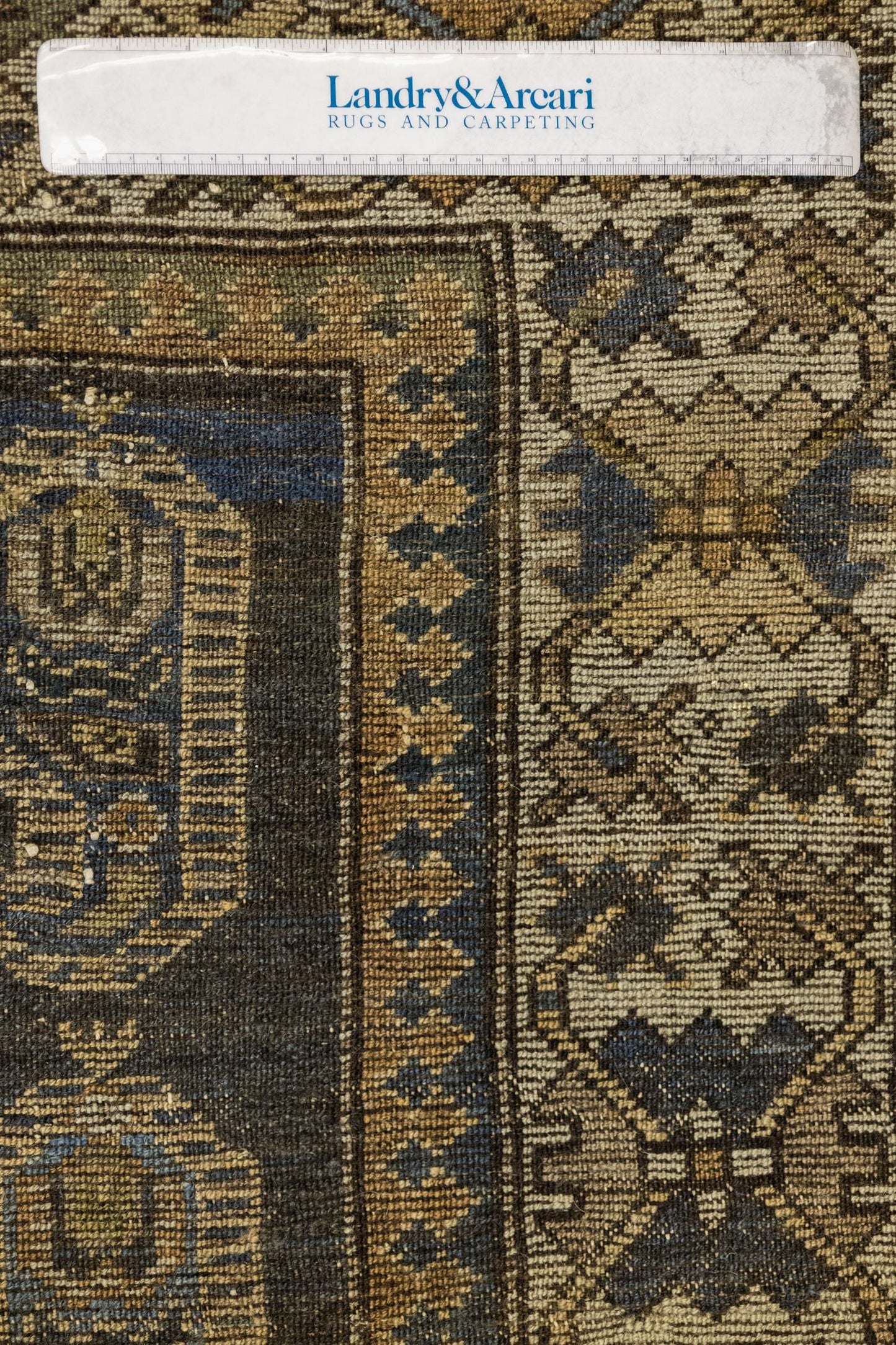 Vintage Hamadan Handwoven Tribal Rug, J75308