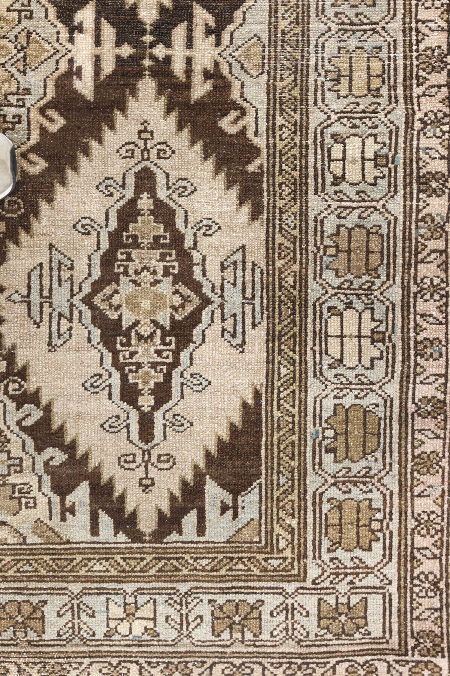 Vintage Hamadan Handwoven Tribal Rug, J75870