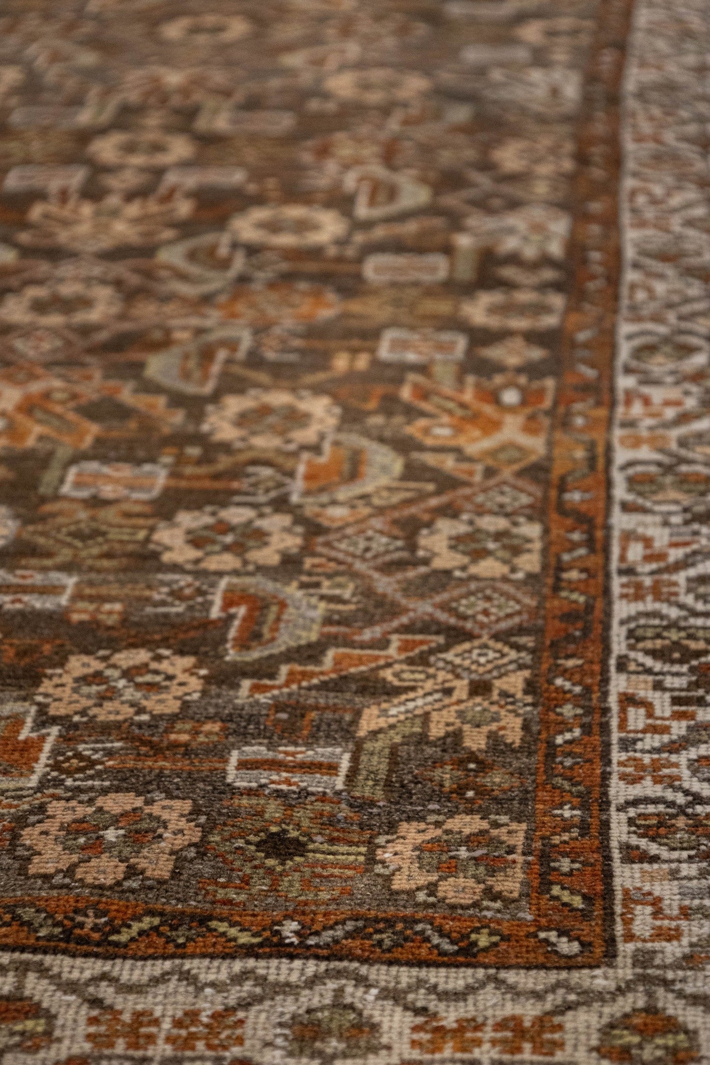 Vintage Hamadan Handwoven Tribal Rug, J86362