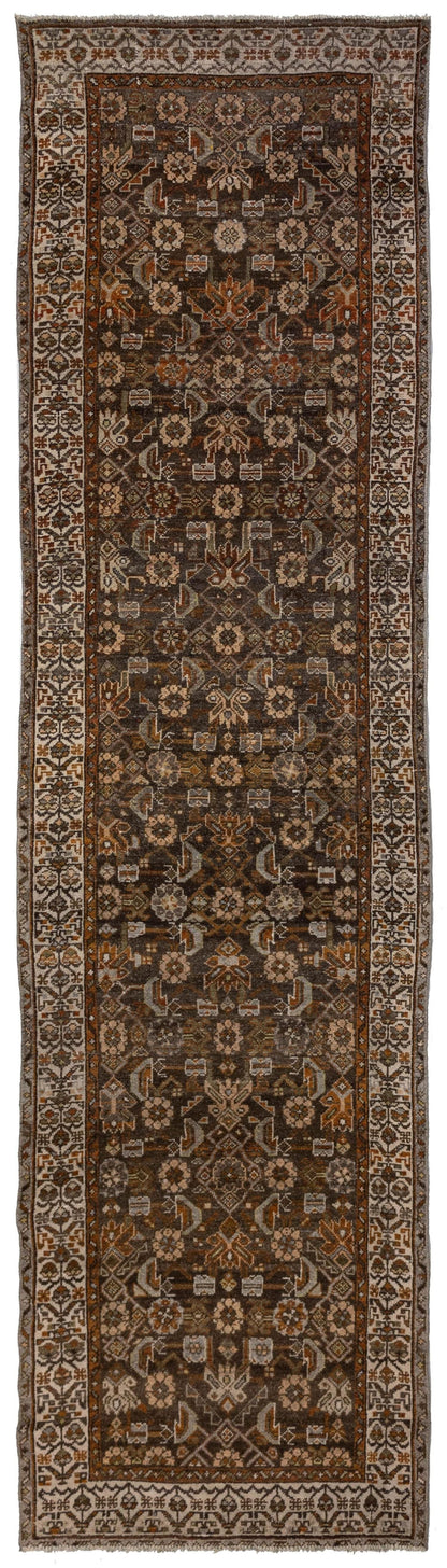 Vintage Hamadan Handwoven Tribal Rug
