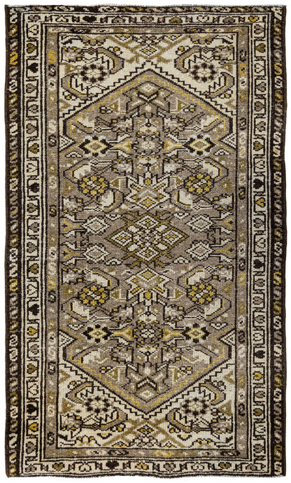 Vintage Hamadan Handwoven Tribal Rug