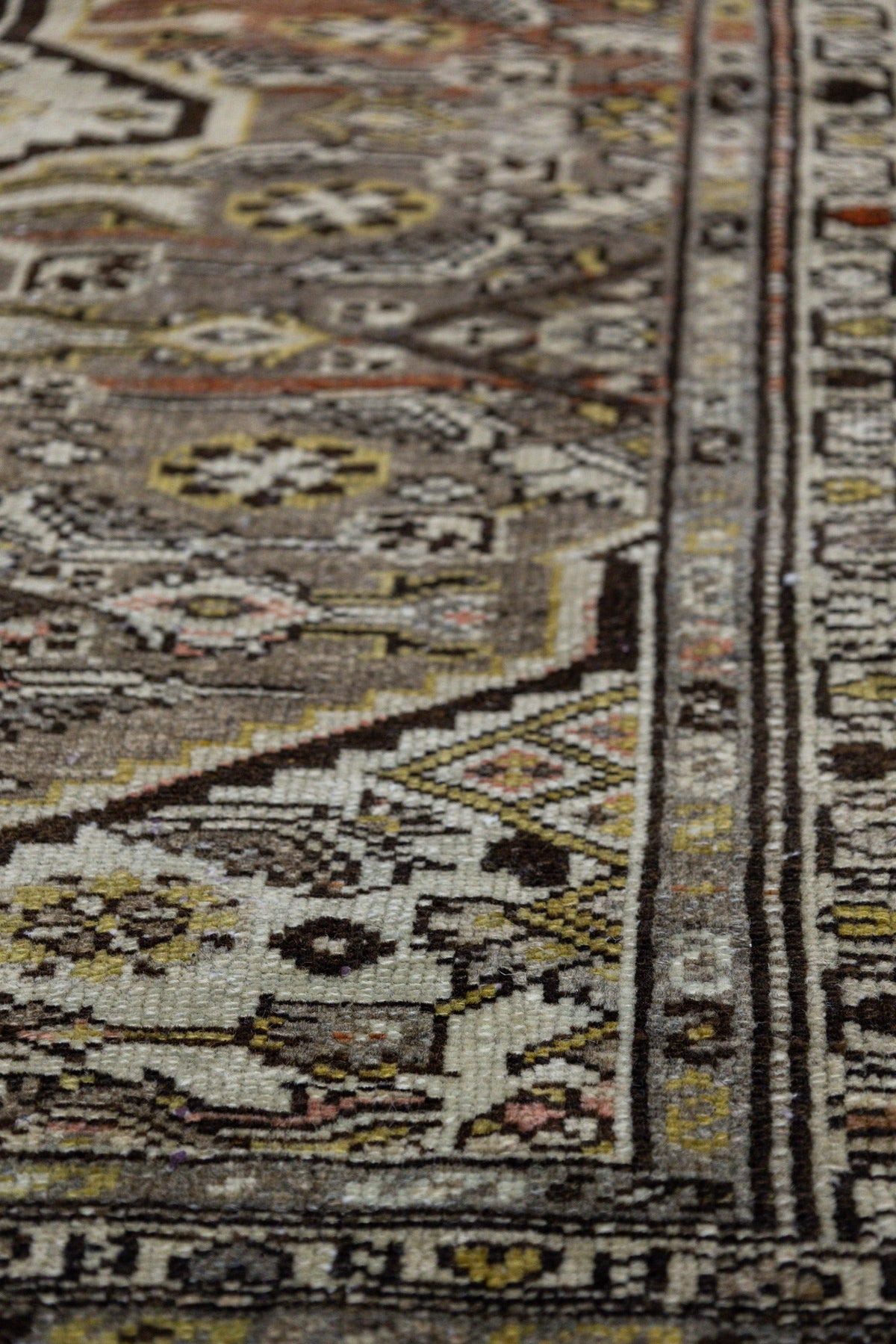 Vintage Hamadan Handwoven Tribal Rug, J86592