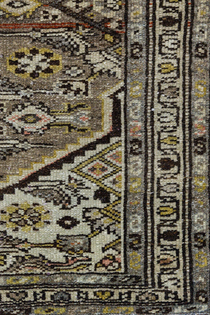 Vintage Hamadan Handwoven Tribal Rug, J86592