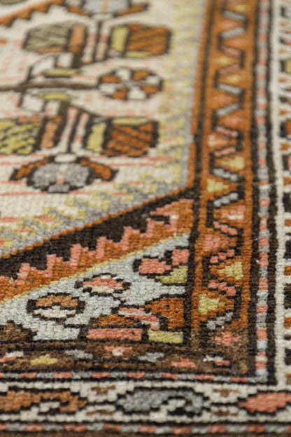 Vintage Hamadan Handwoven Tribal Rug, J86593