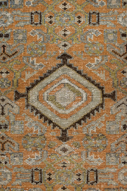 Vintage Hamadan Handwoven Tribal Rug, J86602