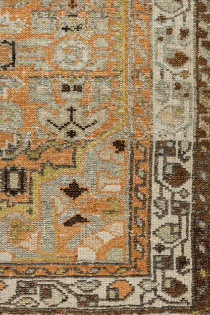 Vintage Hamadan Handwoven Tribal Rug, J86602
