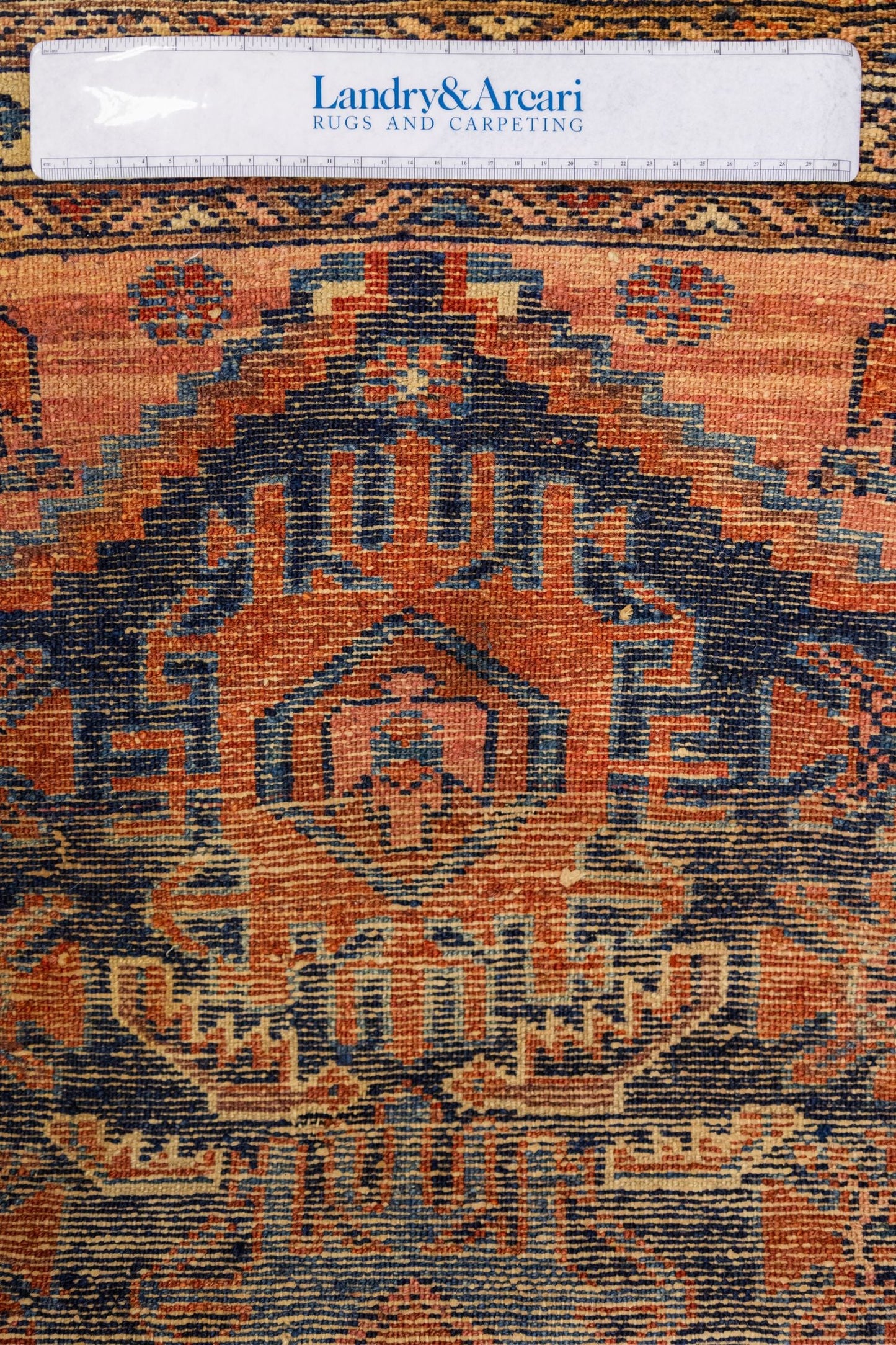 Antique Hamadan Handwoven Tribal Rug, J87317