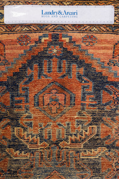 Antique Hamadan Handwoven Tribal Rug, J87317