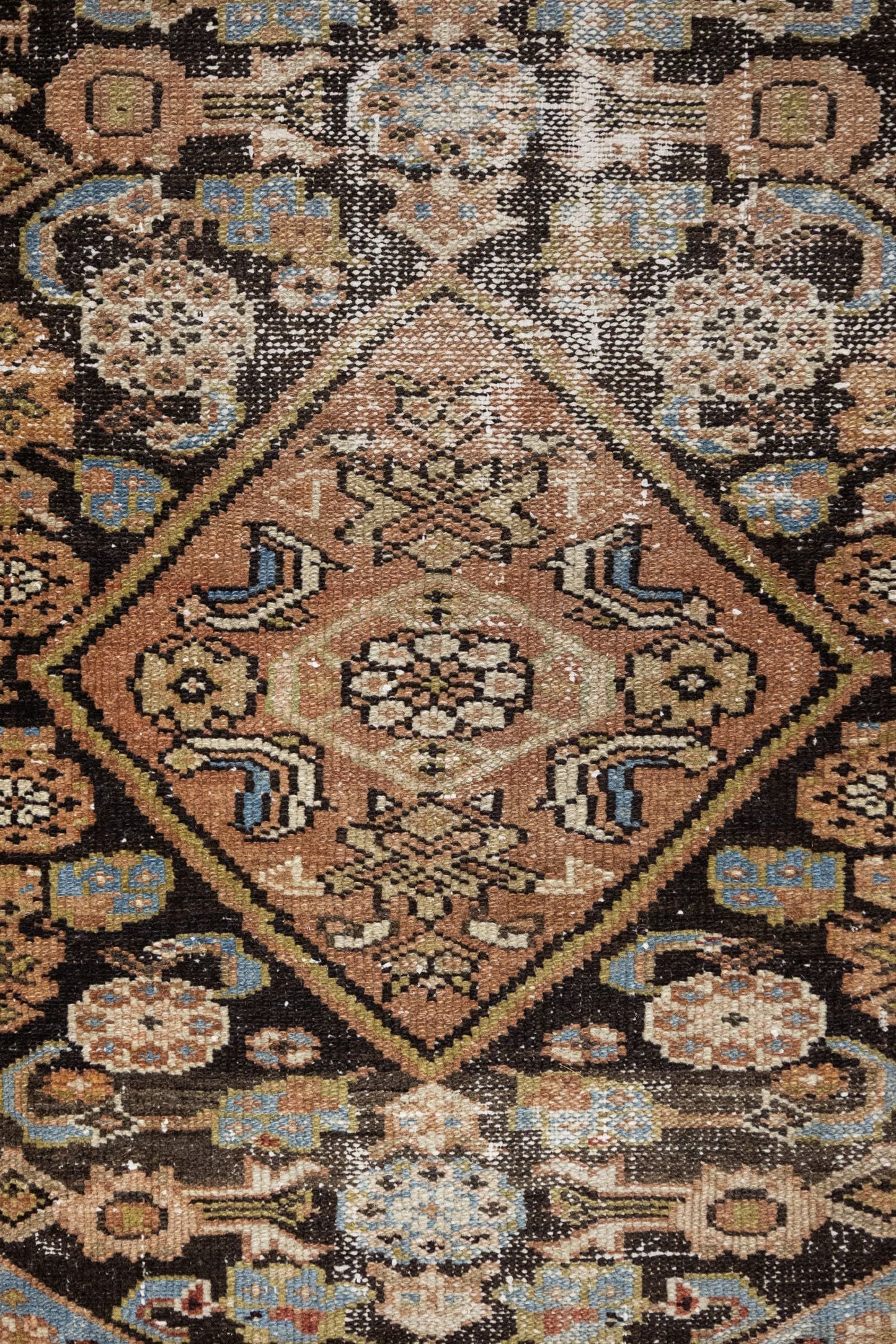 Vintage Hamadan Handwoven Tribal Rug, J88208