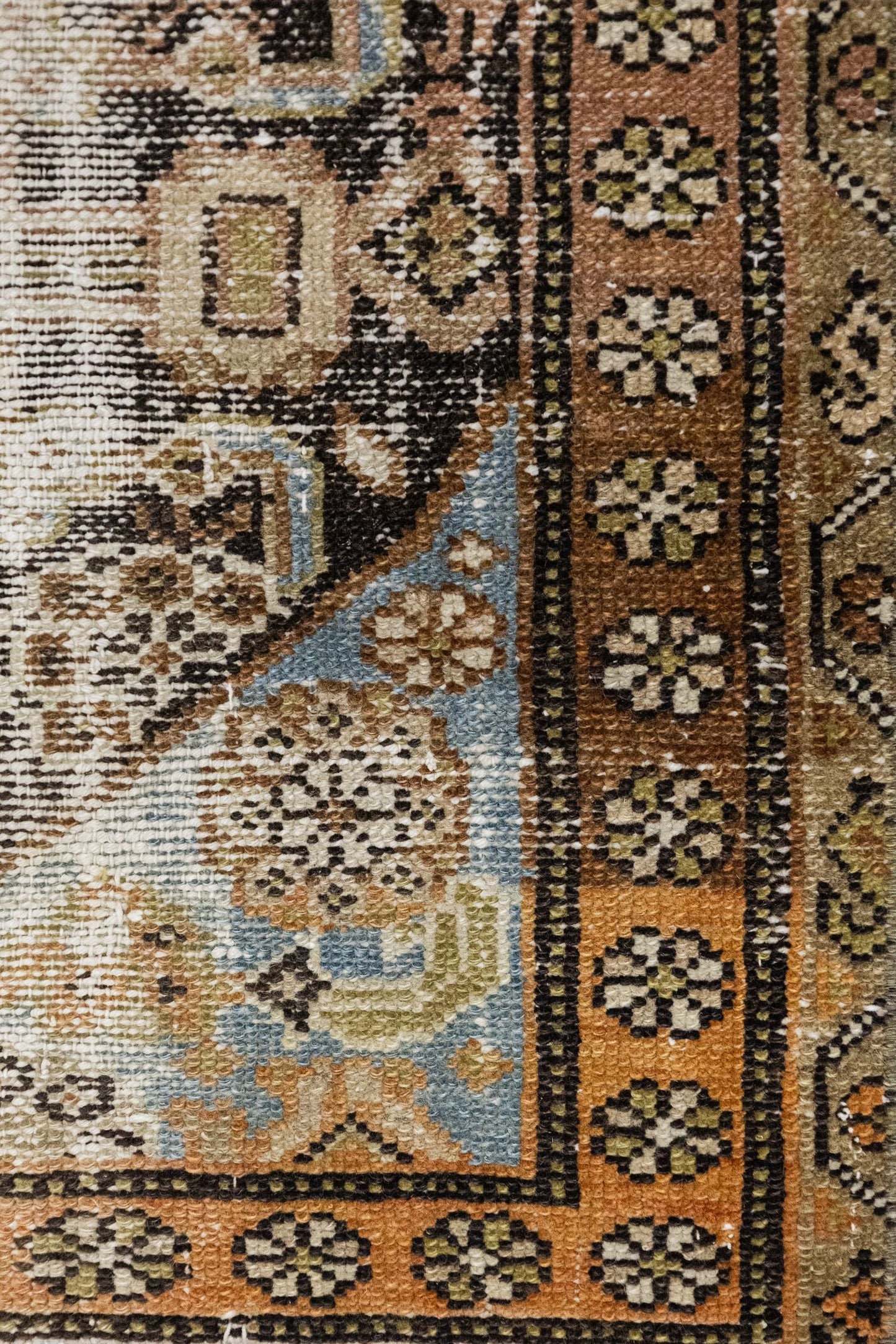 Vintage Hamadan Handwoven Tribal Rug, J88208