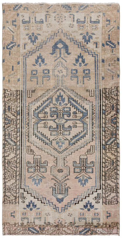 Vintage Hamadan Handwoven Tribal Rug
