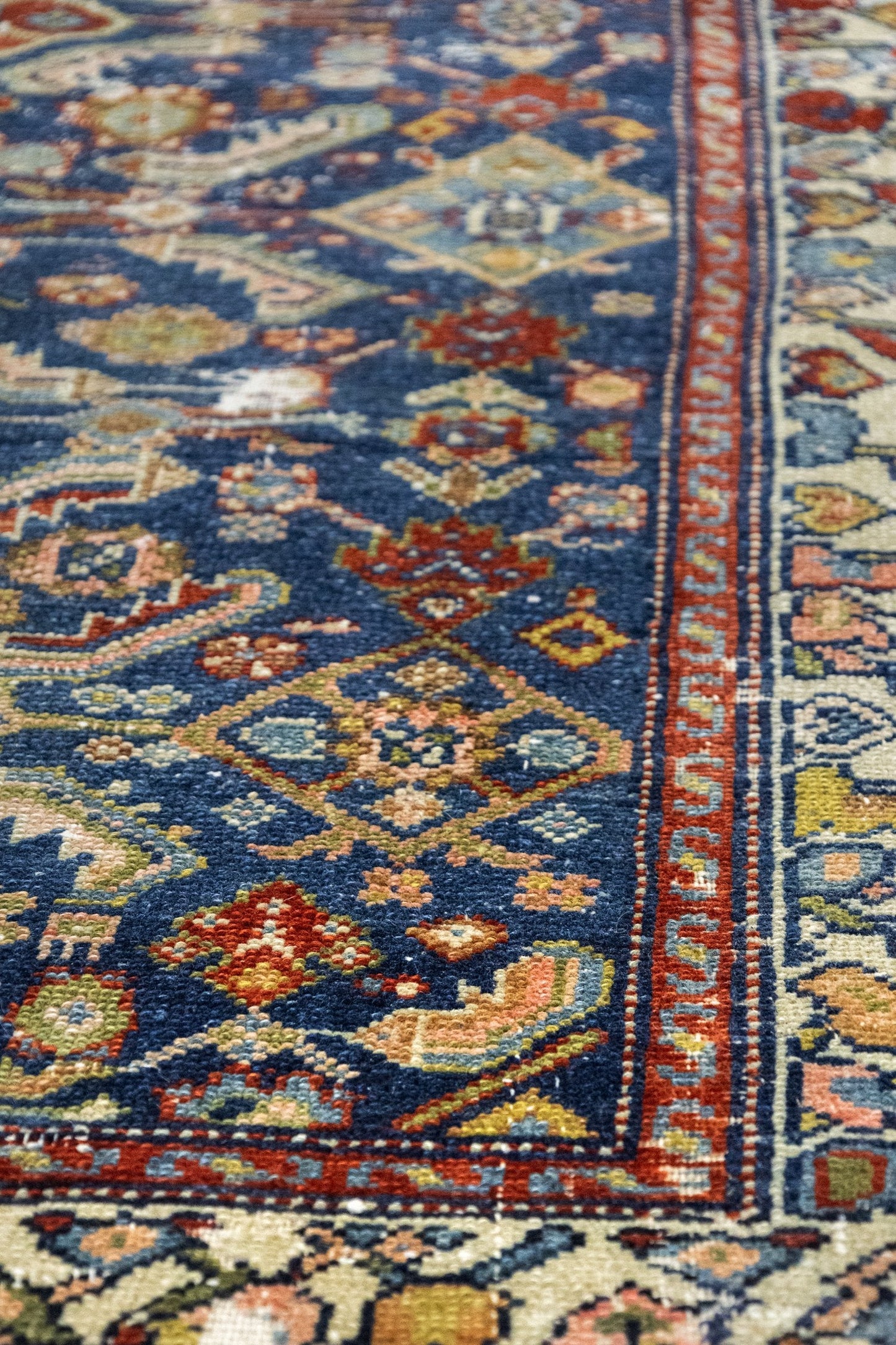Vintage Hamadan Handwoven Tribal Rug, J89135